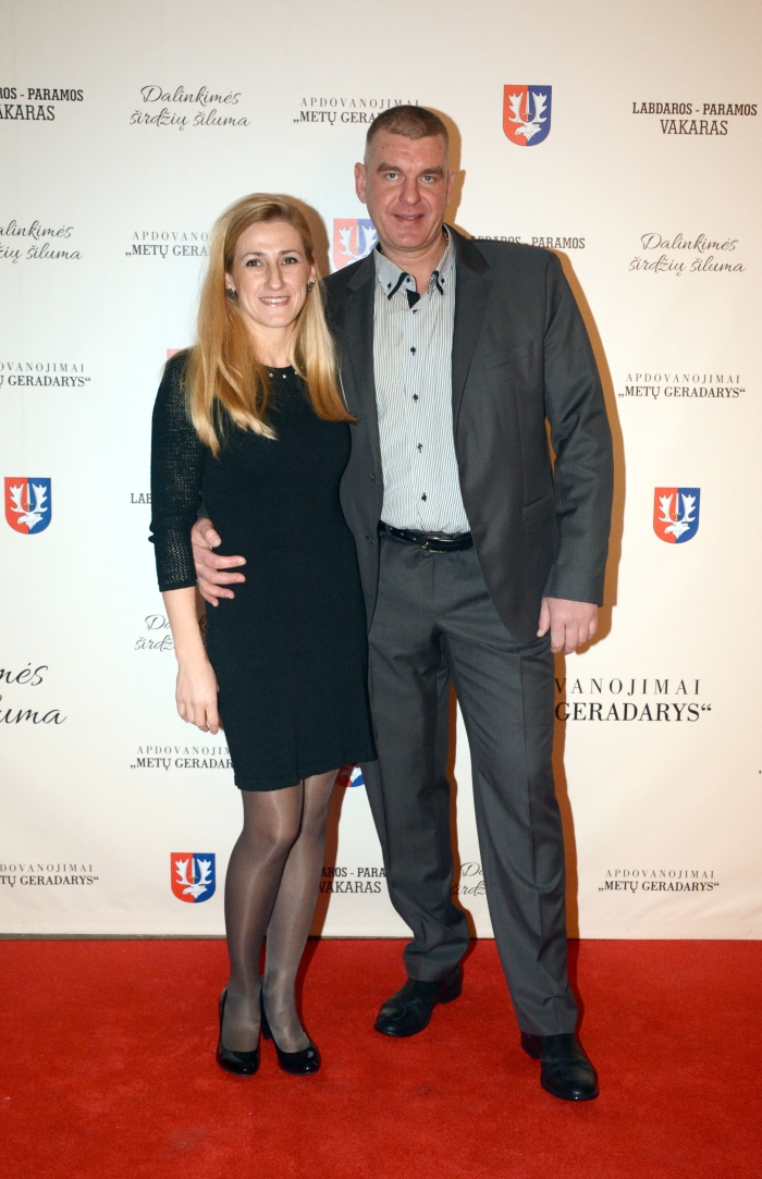 Sandra Venslovienė ir Valdas Paliukėnas