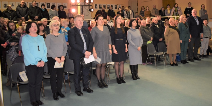 Musninkų seniūnijos kultūros diena pradėta himnu.