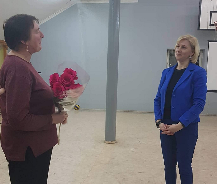 Padėkota Rimai Jasevičienei.