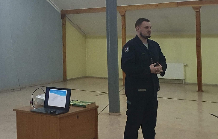 Virginijus Lukša priminė pagrindinius priešgaisrinės saugos reikalavimus.