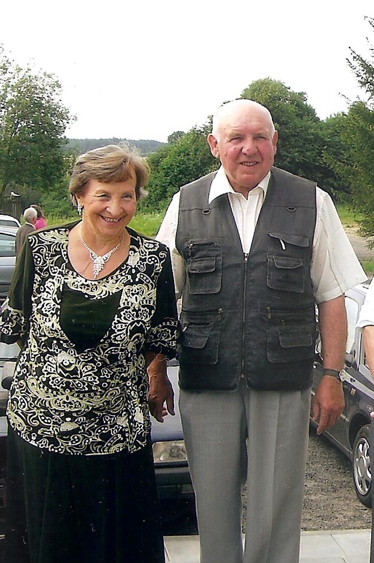 Algimantas Vėbra su žmona Joana