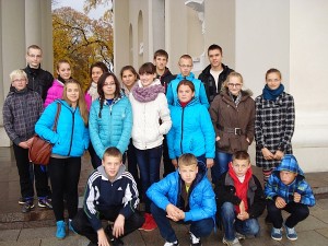 „Atžalyno“ progimnazijos mokiniai lankėsi Vilniaus katedros požemiuose.