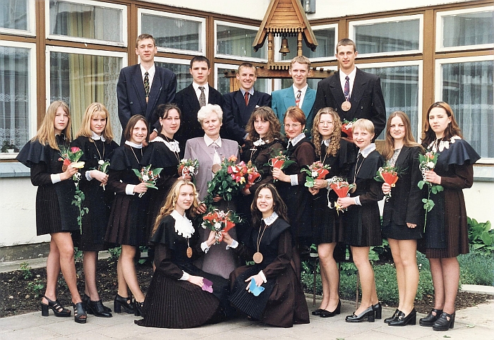 Su auklėtiniais.