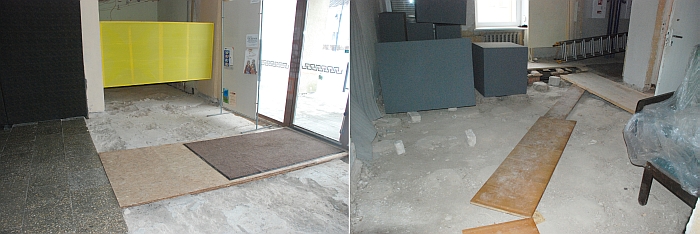 Tokie vaizdai jau senokai pasitinka Kultūros centro darbuotojus ir lankytojus.