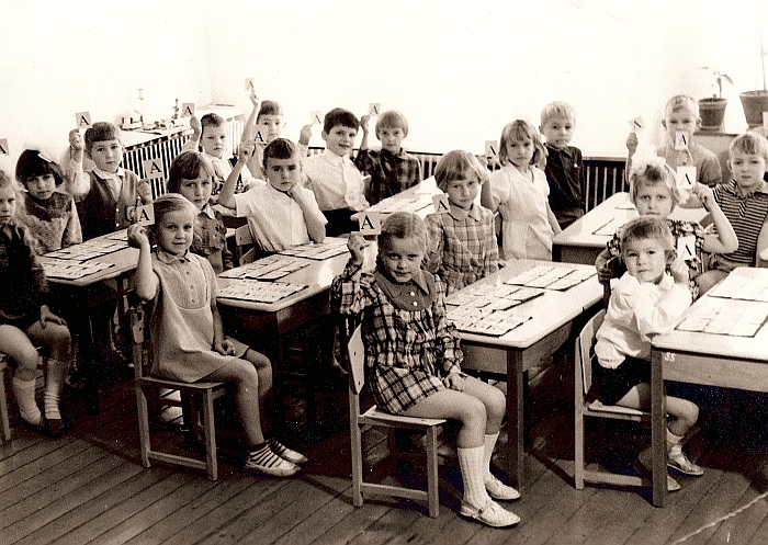 Parengiamoji mokyklai grupė. 1975-1976 m. m.