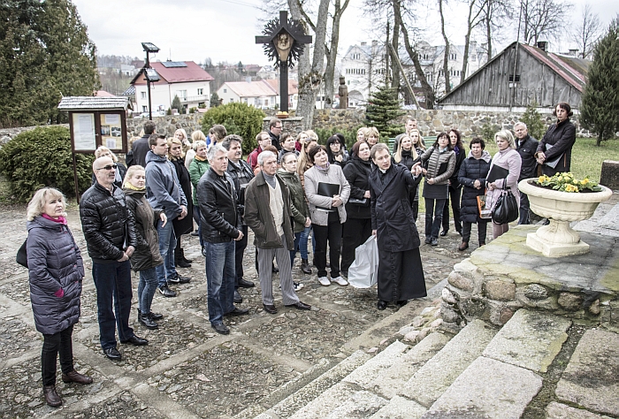 Širvintų ir Punsko jungtis - kunigas Marius Talutis.