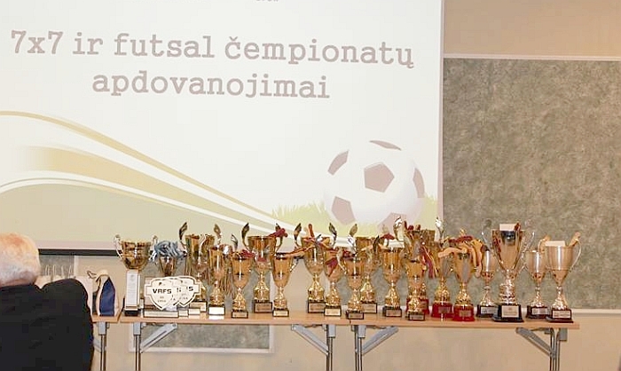 Prizai salės futbolo ir futbolo turnyro 7X7 dalyviams
