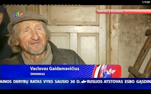 Paėmus gyvulius, televizijos papasakojo apie Vaclovo Gaidamavičiaus dalią.