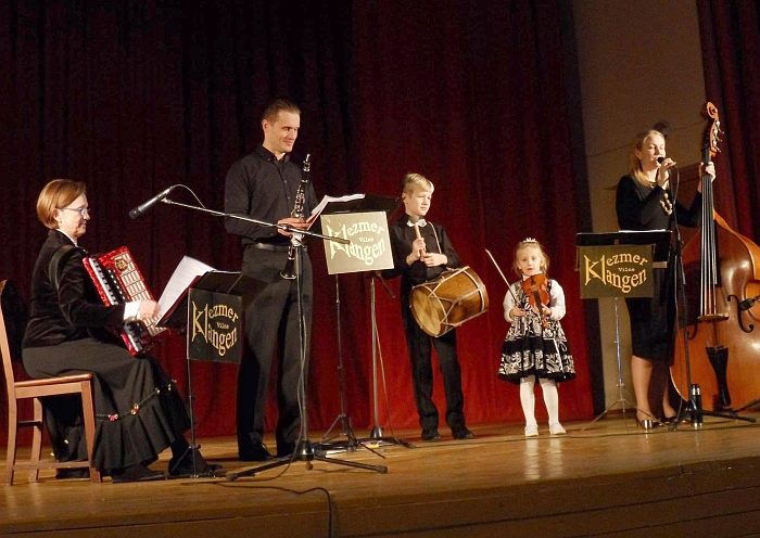 Ansamblio „Klezmer Klangen“ pasirodymas