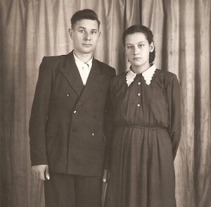 Sibire su broliu Adomu. 1958 m.