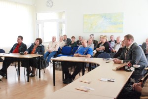 Mokymuose dalyvavo ūkininkai ir savivaldybių administracijų darbuotojai.