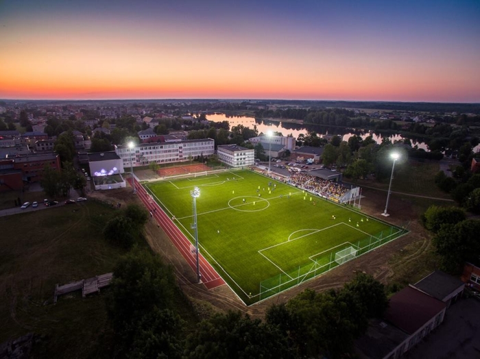 Naujasis Širvintų stadionas atidarytas 2018 m. birželio 2 d. (nuotraukos autorius - Arnoldas Mikulevičius.)