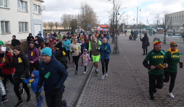 Šiais metais Pagarbos bėgime dalyvavo rekordinis skaičius bėgikų