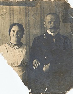 Antanas Jaroševičius su žmona (pasvalia.lt)