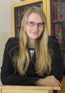 Širvintų Lauryno Stuokos-Gucevičiaus gimnazijos abiturientė Jomantė Rinkevičiūtė kuria miniatiūras.