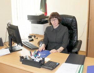 Jaukus Bartkuškio mokyklos-daugiafunkcio centro direktorės  Danguolės Kalesnikienės kabinetas. 