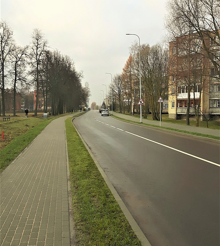 Suremontuota Kalnalaukio gatvė