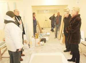 Kernavės seniūnijos rūsio patalpose vyksta intensyvūs darbai. Kernavės seniūnijos rūsio patalpose vyksta intensyvūs darbai.