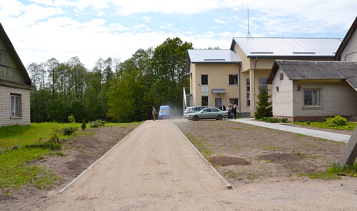 Kiauklių kultūros centrui paaukota įspūdinga suma iš Europos Sąjungos struktūros fondų, Valstybės ir rajono biudžeto.