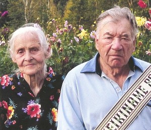 Vanda ir Alfonsas Motiejūnai šventė 60-ąjį bendro gyvenimo jubiliejų.