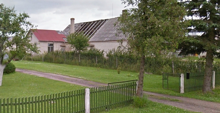 Taip atrodo Motiejūnų bendruomenės namų stogas...