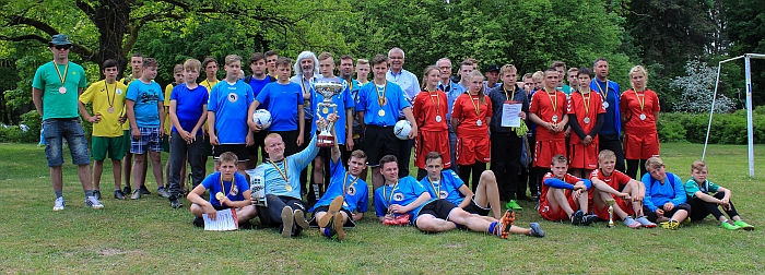 Rimanto Turskio futbolo taurės varžybų prizininkai