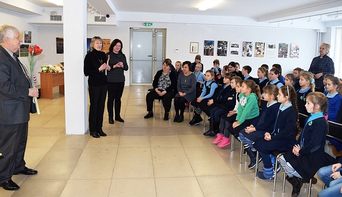 Vaikai susidomėję klausėsi gamtininko...