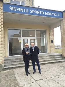 Su svečiu prie Širvintų SM Su svečiu prie Širvintų SM