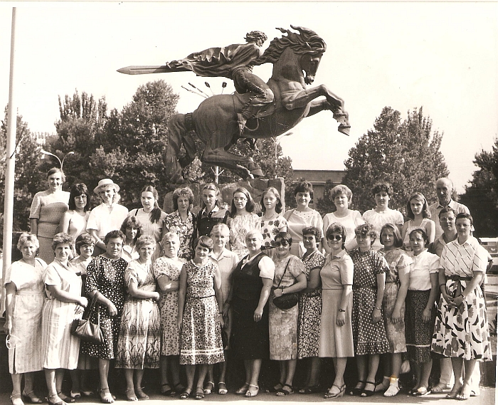 Širvintų rajono mokytojų išvyka į Armėniją. 1987 m.
