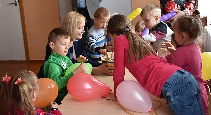 Vileikiškių darželio grupėje