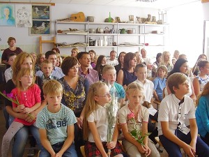Rugsėjo 1-osios šventė Meno mokyklos Dailės skyriuje.